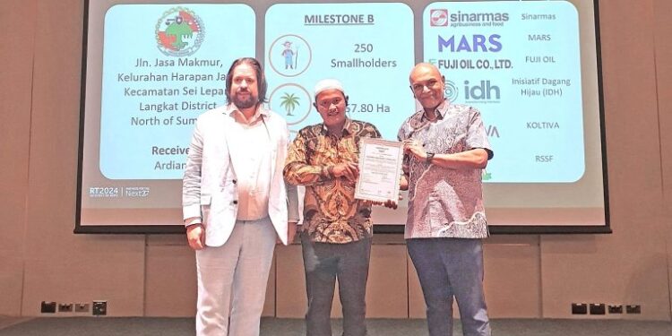 Koperasi Peserta Program Sawit Terampil Raih Sertifikasi RSPO
