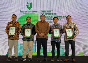 Kurangi Efek Gas Rumah Kaca, Astra Agro Raih The Best Corporate Emission Reduction Transparency Award 2025