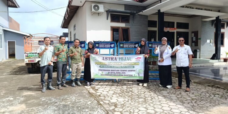 PT GSPP Wujudkan Komitmen Astra Agro melalui Program CSR Astra Hijau di Desa Amin Jaya