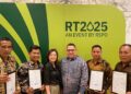 Empat Kelompok Petani Swadaya Binaan Asian Agri Raih Sertifikasi RSPO