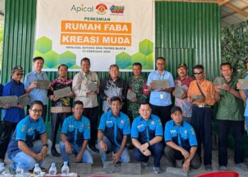 Apical Resmikan Rumah FABA Kreasi Muda untuk Dorong Usaha Mandiri Warga Dumai