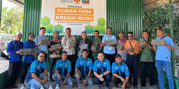 Apical Resmikan Rumah FABA Kreasi Muda untuk Dorong Usaha Mandiri Warga Dumai