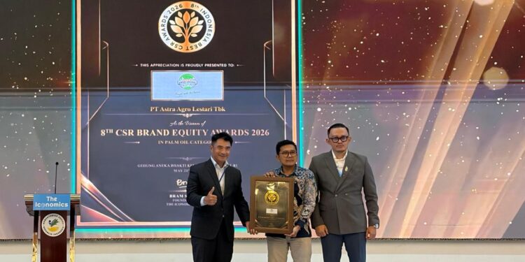 Astra Agro Terima Penghargaan 8th Indonesia CSR Brand Equity Awards 2026