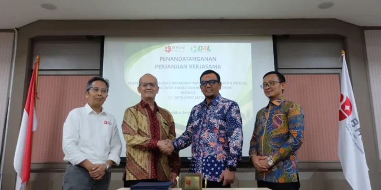 Duta Agro Lestari Gandeng BRIN Kembangkan Teknologi Pemanfaatan Limbah Karet dan Sawit