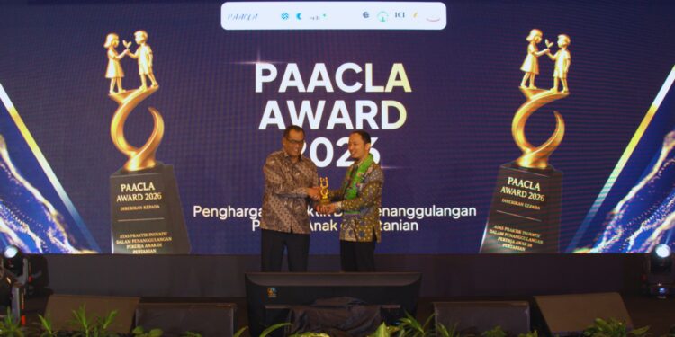 PT Teladan Prima Agro Tbk Raih PAACLA Award 2026 atas Komitmen Dukung Industri Sawit Bebas Pekerja Anak