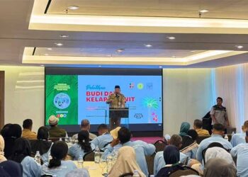 Pacu Produktivitas dan Kompetensi, BPDP, Ditjenbun dan PT SIB Gelar Pelatihan Budidaya Sawit Pekebun Bengkalis Riau