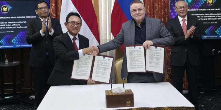 GAPKI Gandeng Fat and Oil Union of Russia Perkuat Industri Minyak Nabati Indonesia-Rusia