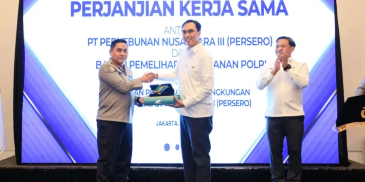 PTPN III Gandeng Baharkam Polri Perkuat Pengamanan Aset Strategis Negara