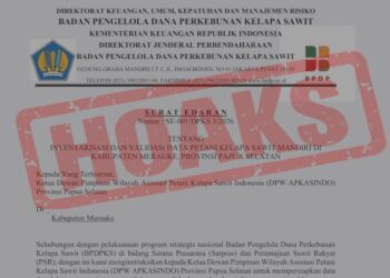 BPDP Bantah Surat Edaran Minta Data dan Dokumen Petani Sawit Merauke
