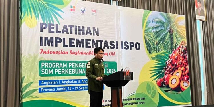 Hadapi Tuntutan Pasar Global, BPDP Bersama Ditjenbun dan PT SIB Gelar Pelatihan ISPO