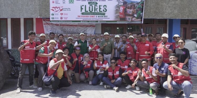 Musim Mas dan PMI Sumatera Utara Hadirkan Bantuan Kemanusiaan bagi 2.000 Keluarga Terdampak Gempa Flores