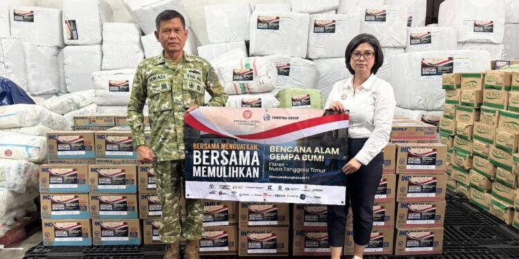 Triputra Group dan PCI Salurkan Bantuan Rp8 Miliar untuk Korban Gempa NTT